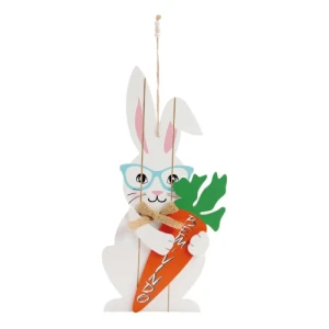 PLACA COELHO C/CENOURA - 1015959-PC