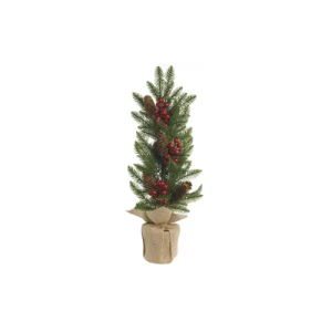 VASO GALHOS PINHEIRO BERRIES PINHAS 60CM - 28966