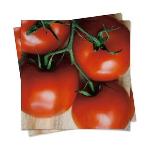 GUARDANAPO 33X33 TOMATE C/20