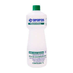 ALCOOL LIQ 92,8% 1L - ARARAS
