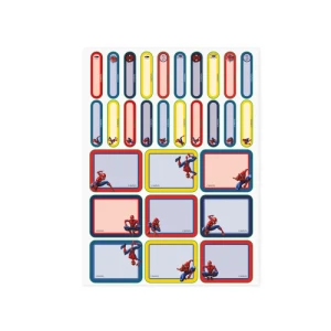 ETIQUETA HOMEM ARANHA  C/58 - 18100231