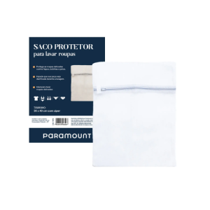 SACO PROTETOR P/ LAVAR ROUPAS 30X40 PARAMOUNT