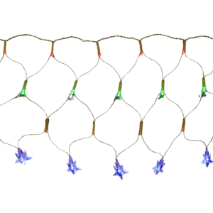 REDE LED 120L ESTRELA SEQ 8F 3M COL 220V - 21352