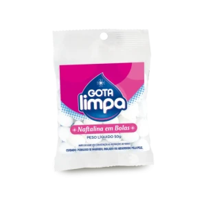 NAFTALINA BOLAS 50G - GOTA LIMPA