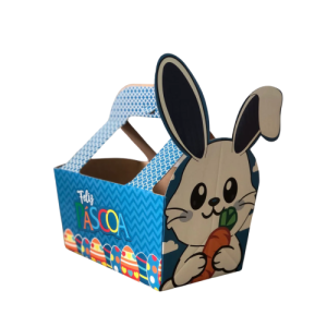 CESTINHA COELHO LABIRINTO 20X12X24 - CEC-10