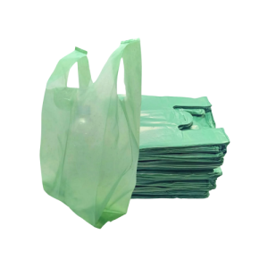 SACOLA RECICLADA 50X60 VERDE