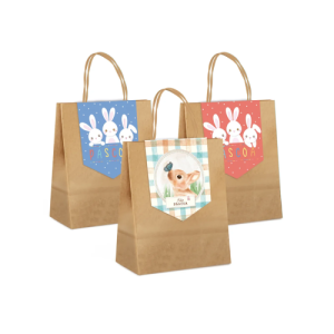 SACOLA PAPEL 26X19,5X9,5 14001018 PASCOA