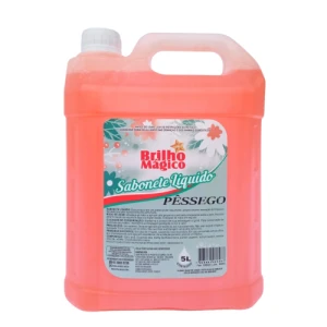 DETERGENTE SABONETE PESSEGO BRILHO MAGICO - 5L
