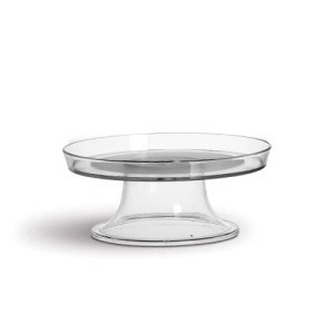 PRATO C/ PEDESTAL 210 MM BORDA ALTA TRES TRIANG.