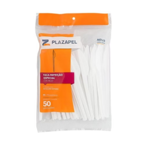 FACA FORTE BRANCA C/50 - PLAZAPEL
