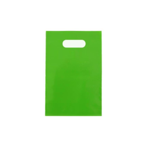 SACOLA PLAST 20X30 VERDE LIMAO C/50