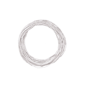 FIO DECORATIVO PAPEL BRANCO 10 MT - 19000598