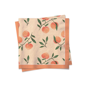 GUARDANAPO 33X33 PESSEGO C/20 - 19000659