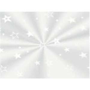 SACOS POLI DECOR. 20X29 - C/50 ESTRELA BCO - 11300262