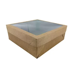 CAIXA QUADRADA 25X25X9 C/VISOR KRAFT