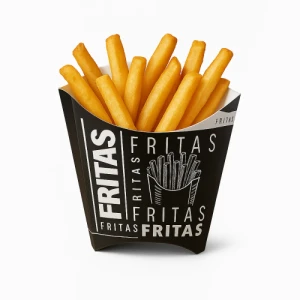 CAIXA BATATA FRITA BLACK AUTOMATICA - C/ 50