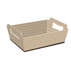 CESTA CARTAO RATTAN M 22X15X9 - 13100591-AC