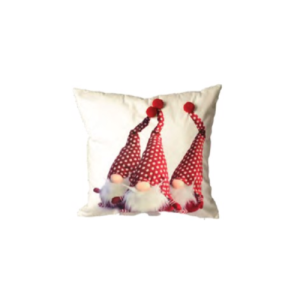 CAPA DE ALMOFADA DECORATIVA VM/BR 45X45CM - TC261