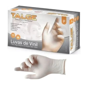 LUVA VINIL P C/PO C/100 - TALGE