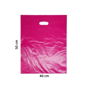 SACOLA ECO B. PALHACO PINK 40X50 - KG