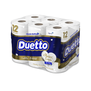 PAPEL HIG. DUETTO F.D 12X30M NEUTRO