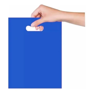 SACOLA ECO B. PALHACO AZUL 20X30 - KG