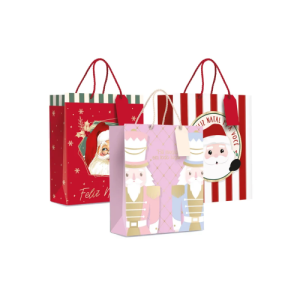 SACOLA PREMIUM SORTIDO NATAL P 23X19X10 - 14001591