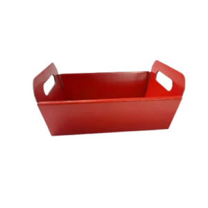 BANDEJA M VERMELHA 23X16,5X8,5 - BJV