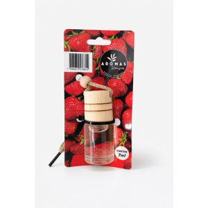 AROMATIZADOR VEICULAR AROMAS 7ML MORANGO