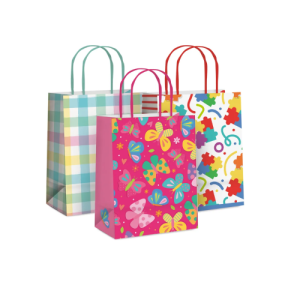 SACOLA PAPEL 21,5X15X8 - 14001623 BEBE/INFANTIL