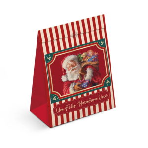 SACO PAPEL PRESENTE GH 35X26,5X11,5 NOEL CARMIN - 14001410