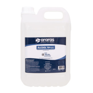 ALCOOL LIQ 70% 5L - ARARAS