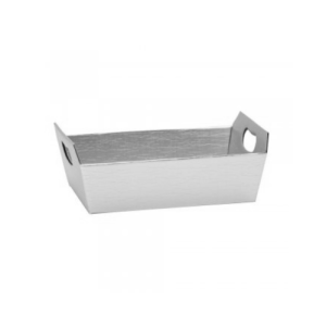 CESTA PAPER G PRATA METAL
