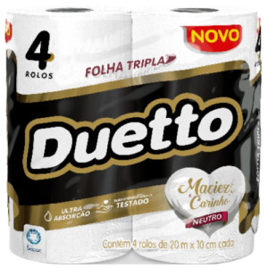 PAPEL HIG DUETTO F.T 04X20M