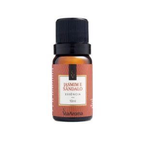 ESSENCIA JASMIM E SANDALO 10ML - VIA AROMA