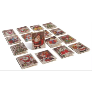 CARTELA CARTOES NATAL D1 6,5X4 C/8 - 27551