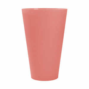 VASO ACRILICO 21X13 ROSE - 37169