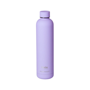 GARRAFA INOX 750ML SILICONE LILAS PARAMOUNT