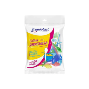 COLHER SOBREMESA MISTA - C/50