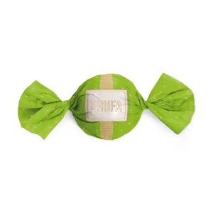 PAPEL TRUFAS 15X16 - PETIT POA VERDE/OURO - C/100