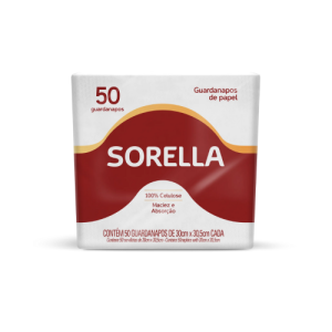 GUARDANAPO 30X30,5 SORELLA - C/50