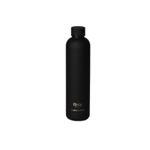 GARRAFA INOX 750ML SILICONE PRETO PARAMOUNT
