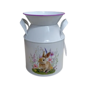CACHEPOTS EM METAL/LEITEIRA COELHO LR - 1522245