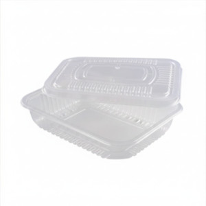 POTE PLAST. RETANG. 1.600ML FREEZER/MICRO - NP 300 - NOVAPACK