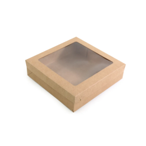 CAIXA QUAD C/ VISOR KRAFT M PRES. 24X24X7 - 13006105