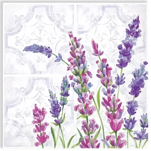 GUARDANAPO 33X33 LAVANDA C/ 20 - 19000665