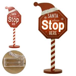 PLACA DECORATIVA C/LED 52X14X25 - 81998001