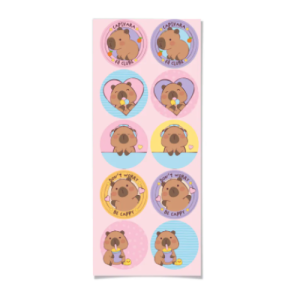 ADESIVO RED CAPIVARA CLUB 10X23 C/10 - 28110263