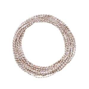 FIO DE PAPEL DECORATIVO KRAFT/BRANCO 10M - 19000593