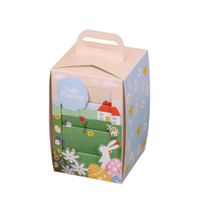 CAIXA QUAD G PASCOA VIBRANTE 20X20X20 - CGV-12